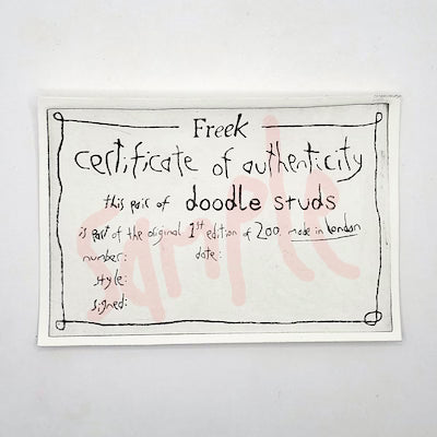 Certificate of Authenticity